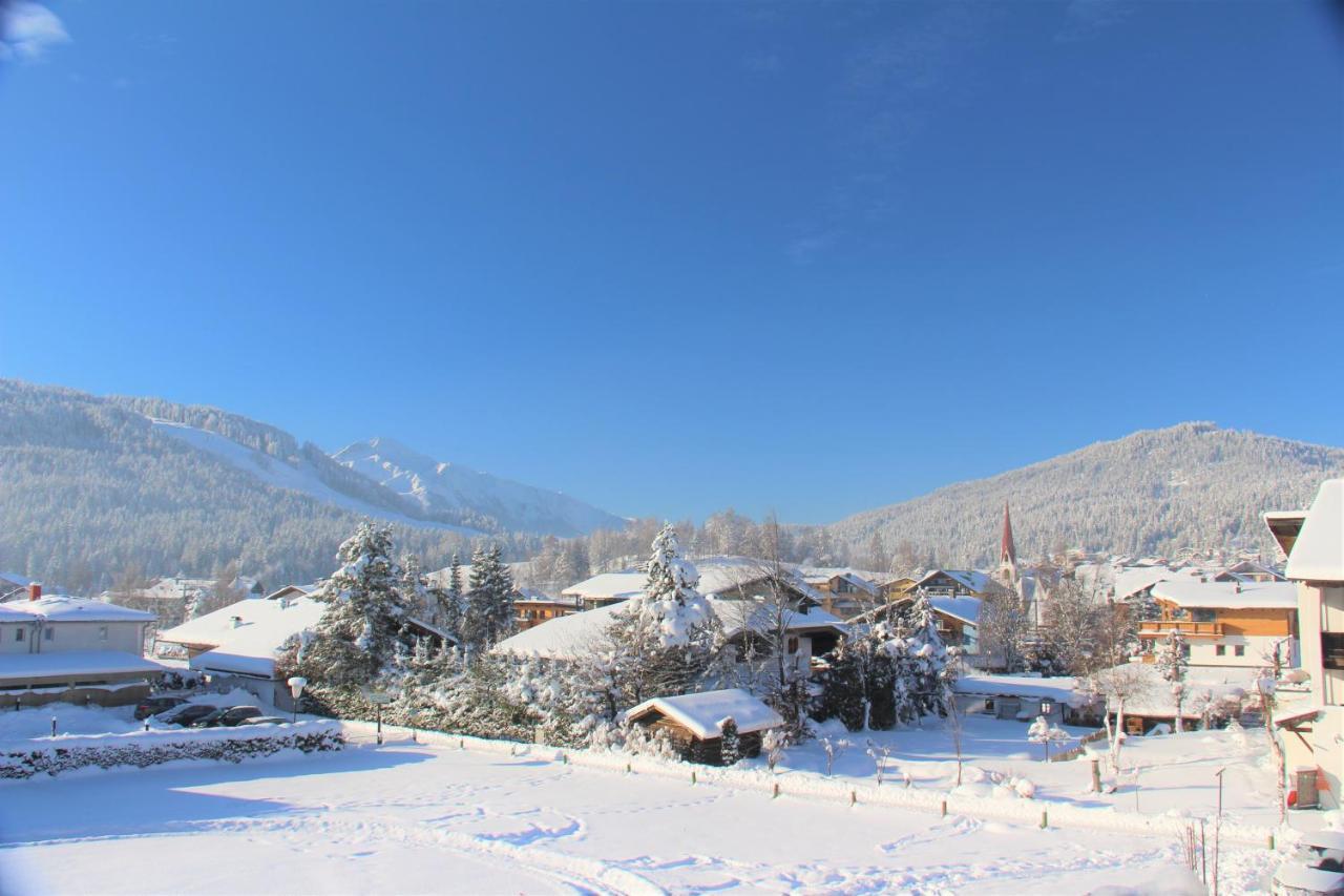 Hannas Alpengruss Apartment & Zimmer Seefeld no Tirol Exterior foto