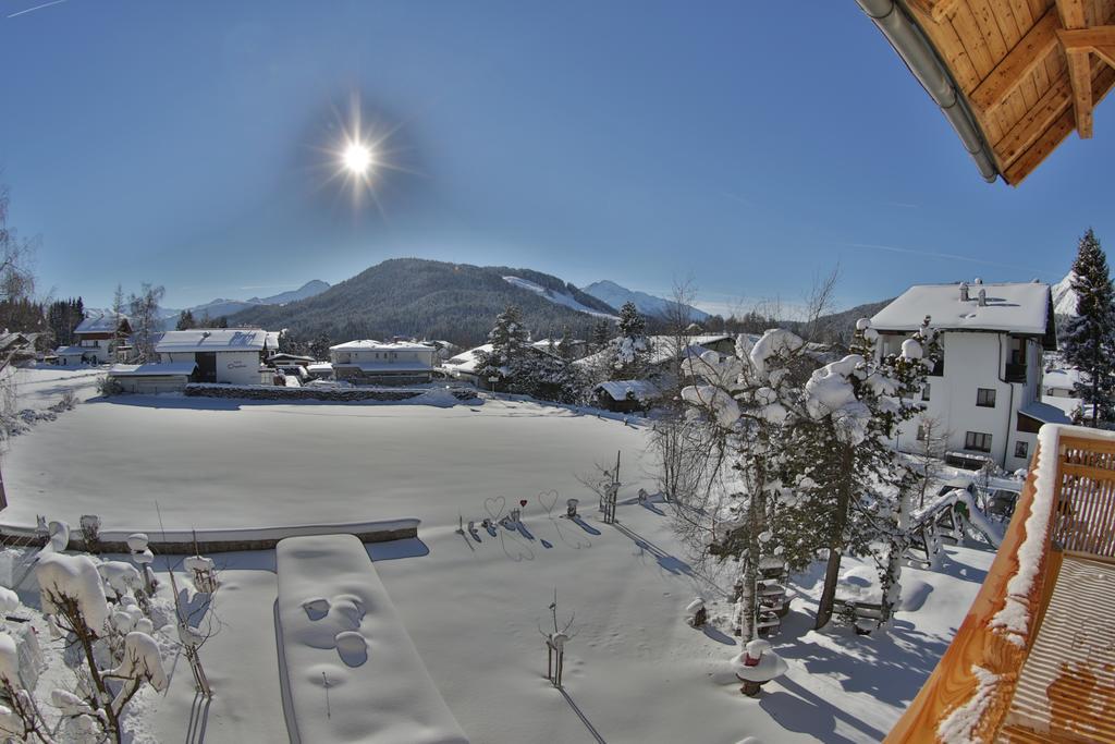 Hannas Alpengruss Apartment & Zimmer Seefeld no Tirol Exterior foto