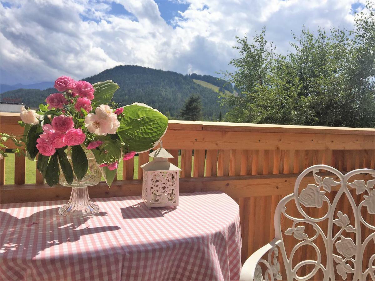 Hannas Alpengruss Apartment & Zimmer Seefeld no Tirol Exterior foto